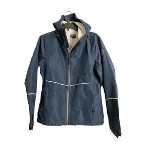 Freetrack Blue Waterproof Outdoor Jacket Medium M Gorpcore Utility Hiking